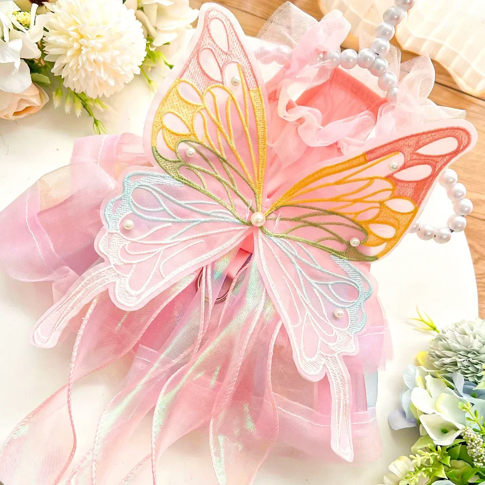 🧁 Petal Princess Wings – Vestido Fantasía para Perritas Chispeantes & Mágicas UwU - Image 6