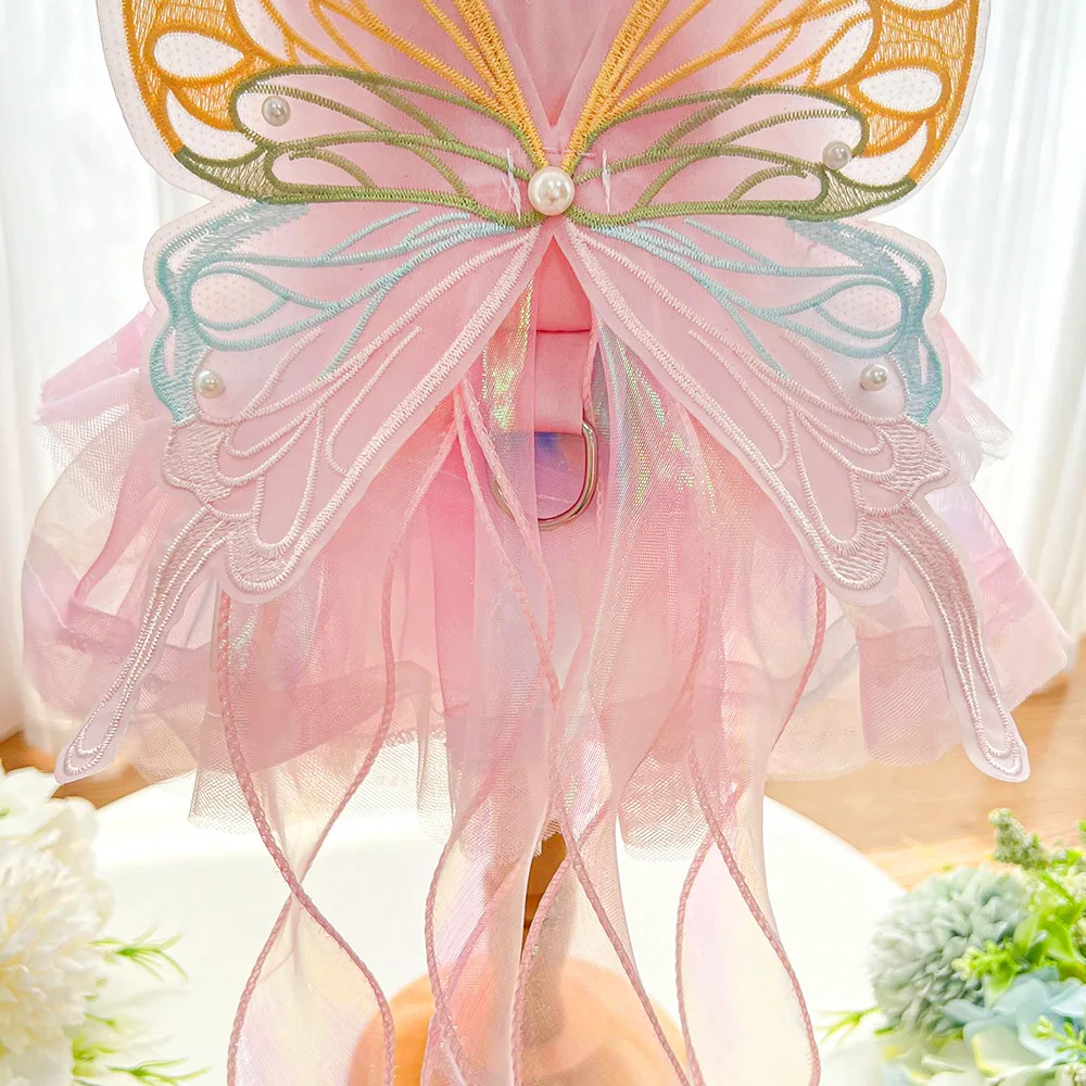 🧁 Petal Princess Wings – Vestido Fantasía para Perritas Chispeantes & Mágicas UwU - Image 13