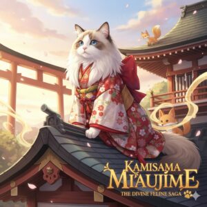 🍵 Kimono Sagrado NyanNyan – Cosplay Tradicional para Gatos