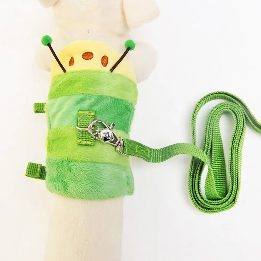 Cute Cartoon Hamster Vest Harness Adjustable Escape Proof Ferret Walking Leash Breathable Small Animal Walking Vest Travel - Image 3