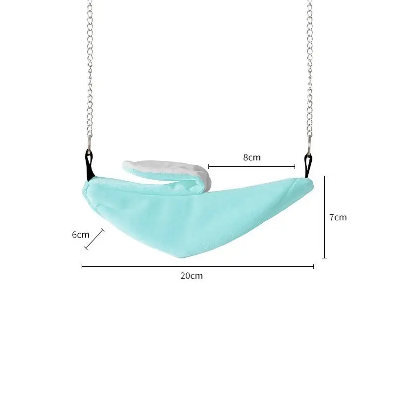 HUA Banana Hamster Bird Rat Soft Bed Hammock Hanging Swing Moon Boat Bed Hanging Nest Bed Small Animals Nest Small Pet Supplies - Image 8