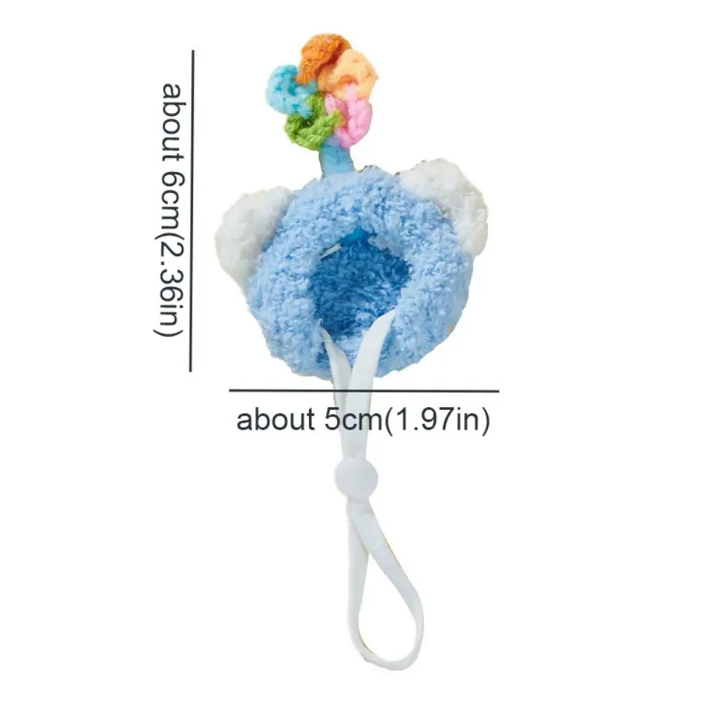 Cute Decorative Hamster Wool Hat Breathable Soft Mini Pet Hat Adjustable Parrot Decoration Hat For Birds Rat Guinea Pig - Image 6