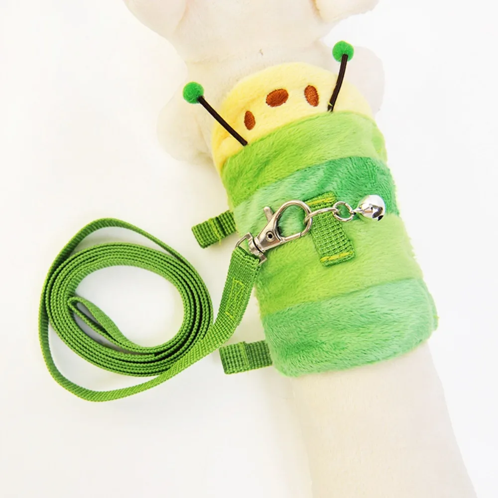 Cute Cartoon Hamster Vest Harness Adjustable Escape Proof Ferret Walking Leash Breathable Small Animal Walking Vest Travel - Image 2