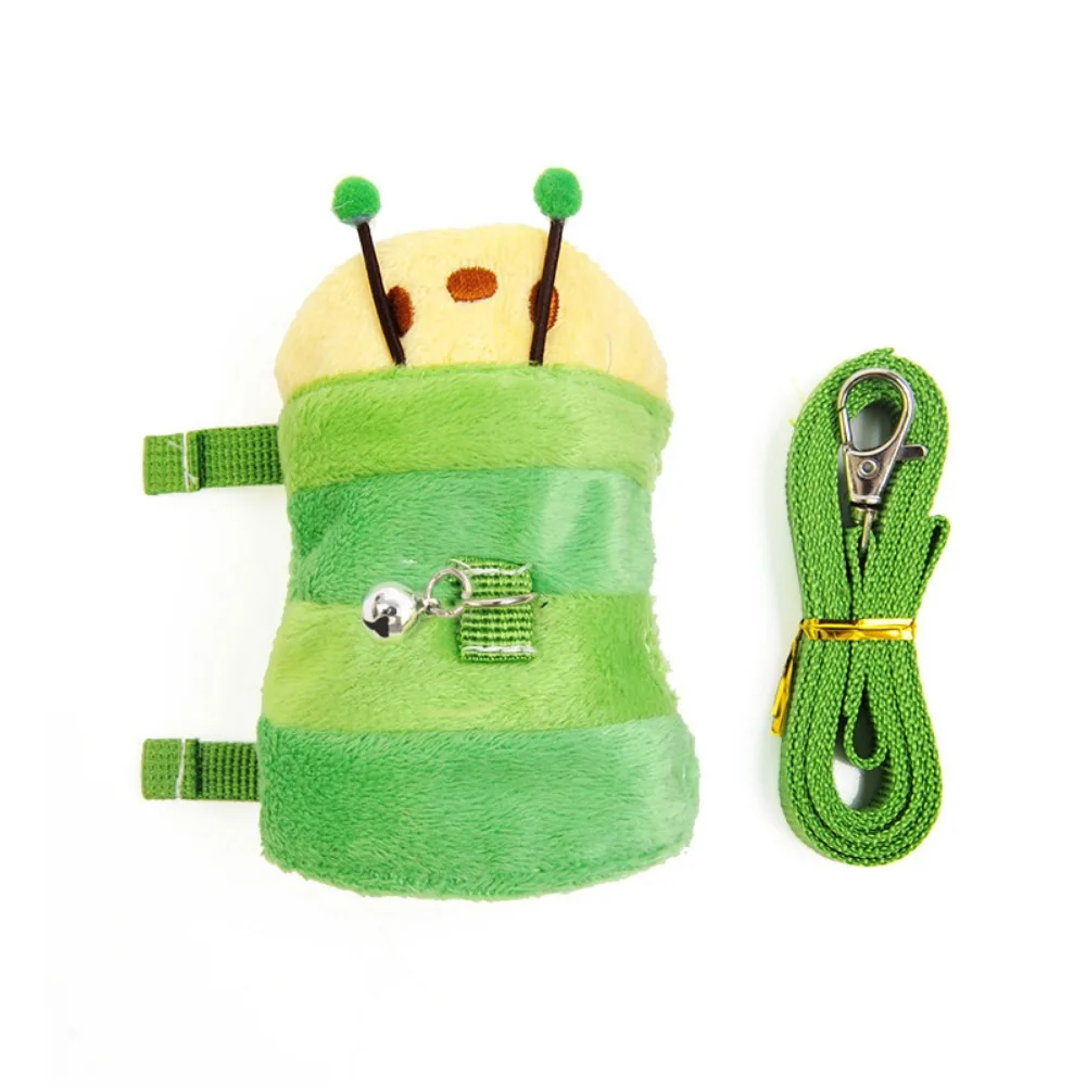 Cute Cartoon Hamster Vest Harness Adjustable Escape Proof Ferret Walking Leash Breathable Small Animal Walking Vest Travel - Image 7