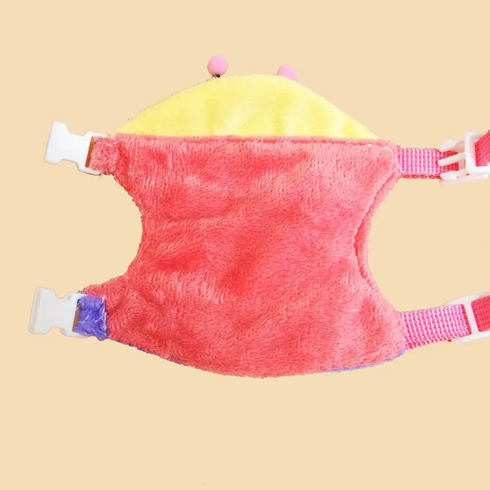 Cute Cartoon Hamster Vest Harness Adjustable Escape Proof Ferret Walking Leash Breathable Small Animal Walking Vest Travel - Image 5