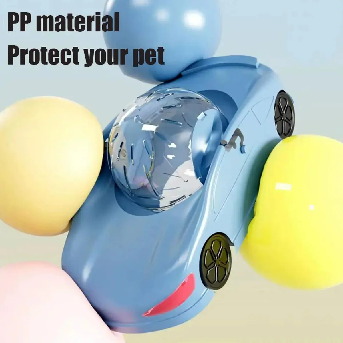 Hamster Running Ball Funny Creative Durable Extra Large Transparent Rolling Toy Small Pet Running Wheel Toy For Hamsters Ferrets - Image 3