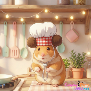 Gorro Chef Cinco Estrellas para Hámster