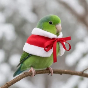 Warm Hamster Cloak Festive Comfortable Pet Hamster Outfits Adjustable Windproof Parrot Outerwear for Guinea Pigs Rabbit Parrot