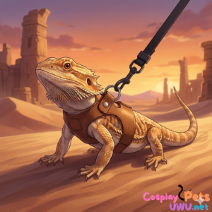 Arnés Chaleco Trotamundos de las Dunas para Camaleones del Desierto