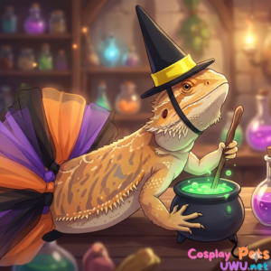 Conjunto Hechicera Encantada para Lagarto Barbudo