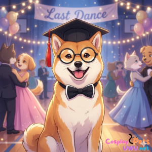 Erudito Solitario: Set de Graduación para Perro