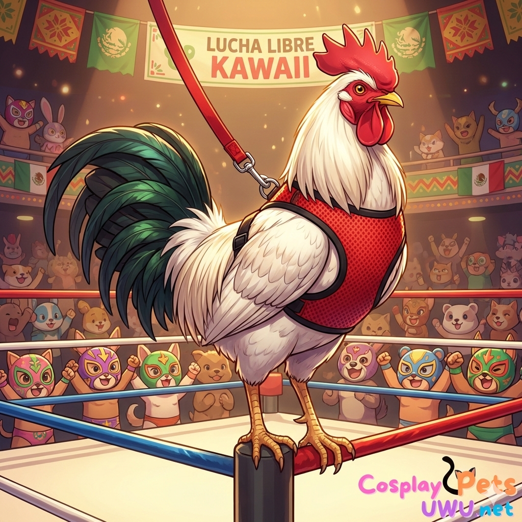 Armadura de Guardián Alado para Gallos