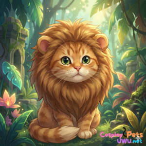 Melena de León Soberano de la Sabana para Gatos