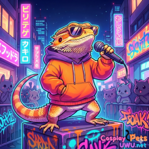 Sudadera Urbana "Rap Star" para Tu Lagarto