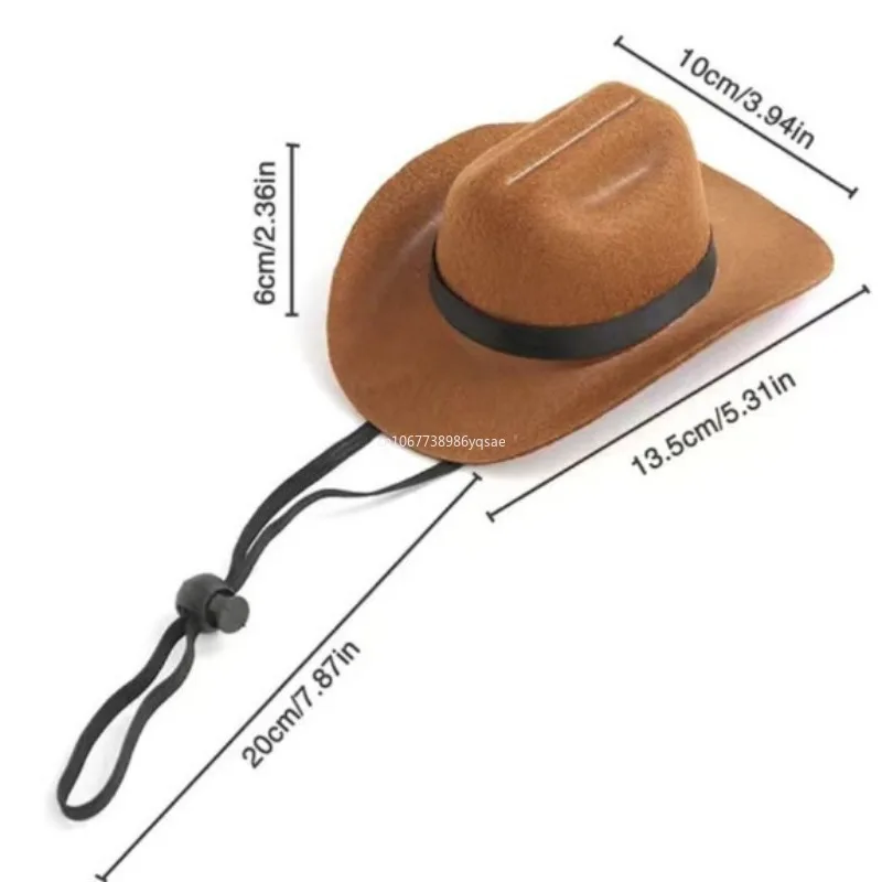 Sombrero del Sheriff Errante para Gatos - Image 5