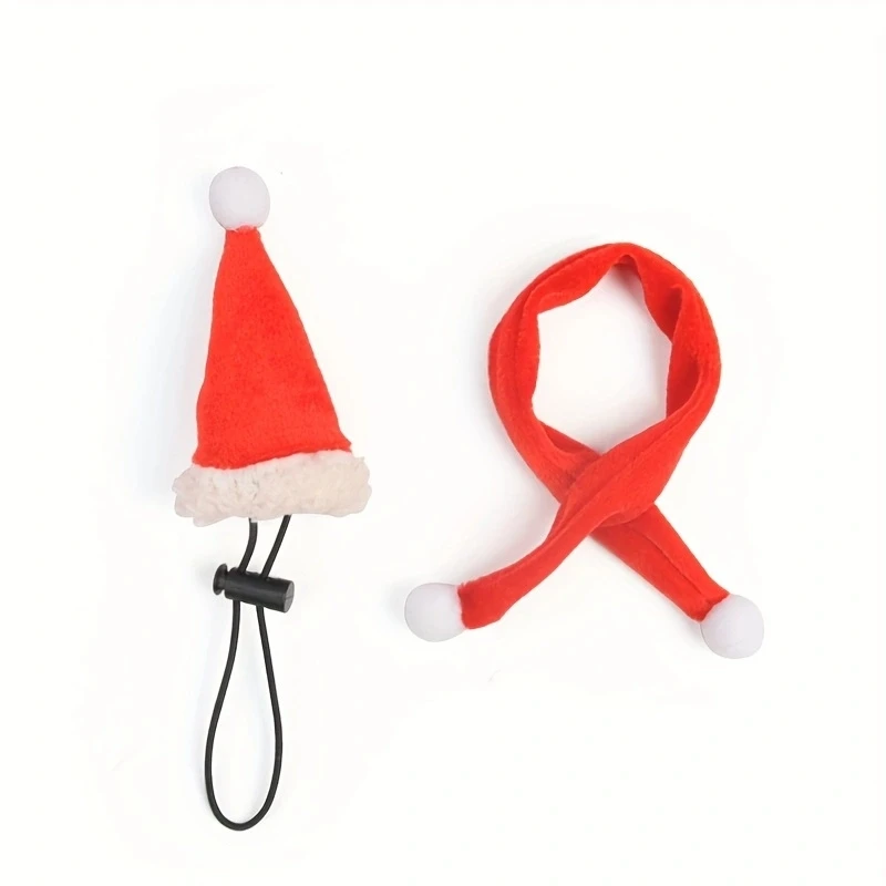 Set Navideño “Arenas Festivas”: Gorro y Bufanda para Dragón Barbudo - Image 8