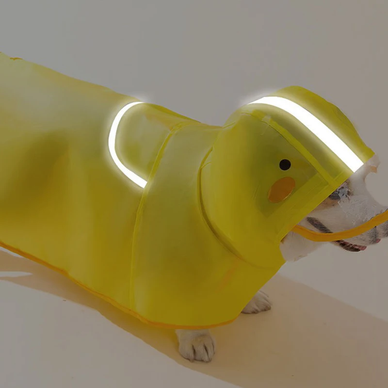 ¡Claro qEl Guardián de las Gotas: Poncho Impermeable de Patito Suave - Image 2