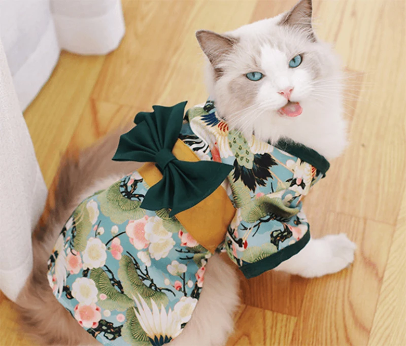 ✨ Kimono “Kamisama Miaujime” – Edición Divina de Primavera 🌸🐱 - Image 16