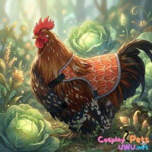 Capa del Guardián Carmesí para Gallinas Aventureras