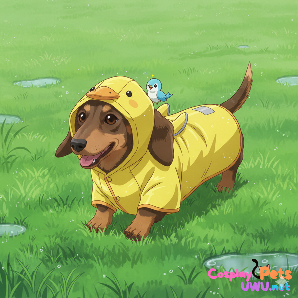 ¡Claro qEl Guardián de las Gotas: Poncho Impermeable de Patito Suave