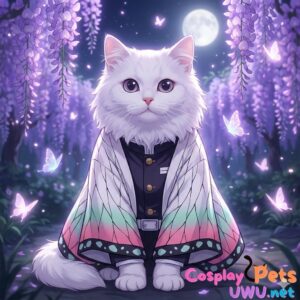 Capa de la Guardiana Mariposa para Gatos.